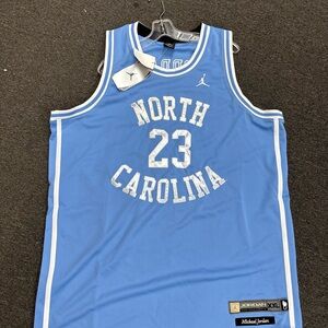 Vintage Y2K Air Jordan North Carolina college jersey size 2XL 2004 tags